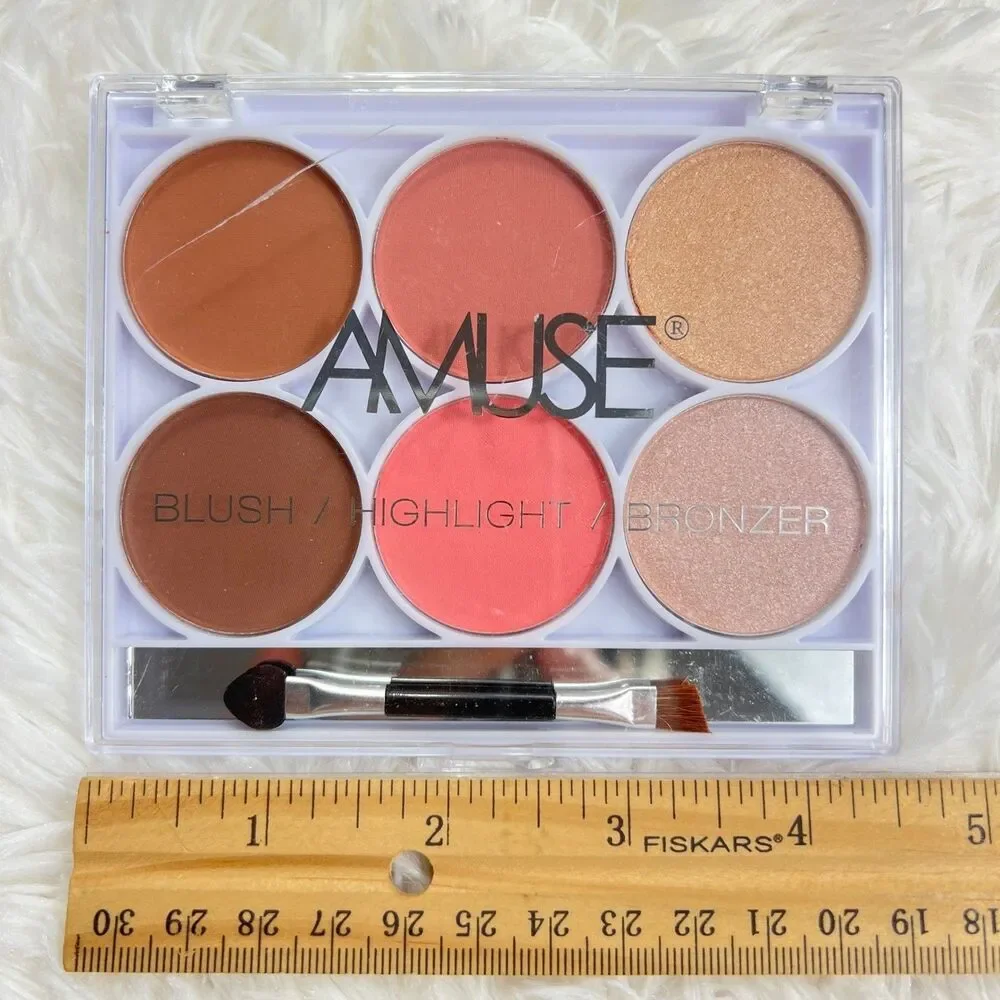 Amuse Cosmetics 5pc Makeup Bundle .